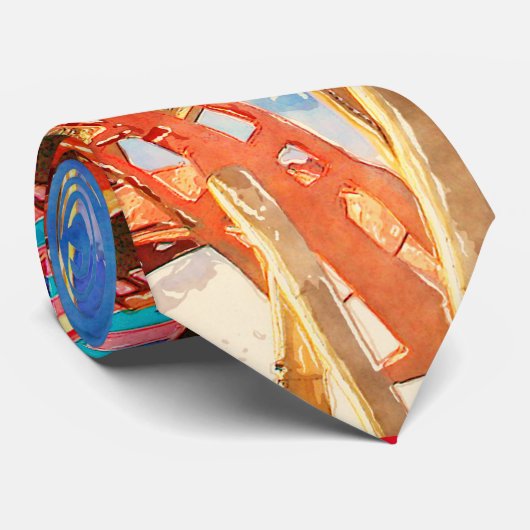 stropdas van het onderzetter van de rol (Opgerold)