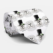 Stropdas van het paraplupatroon (Opgerold)