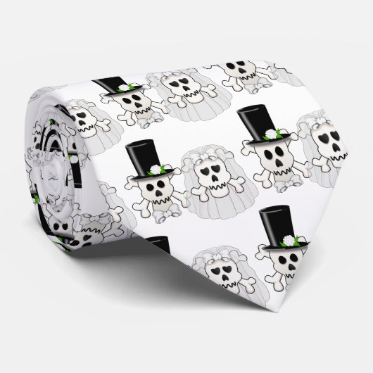 Stropdas van het paraplupatroon (Opgerold)