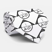 Stropdas van het referentiesymbool van de architec (Opgerold)