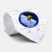 Stropdas van het satellietplatform van Idaho Spudn (Opgerold)