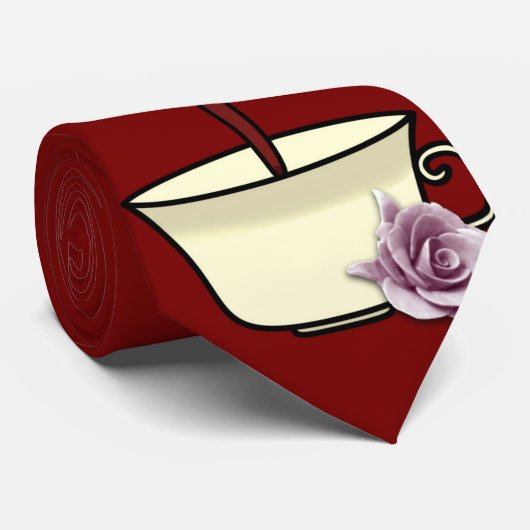 Stropdas van het theewater (Opgerold)