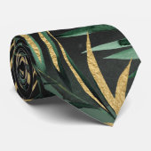 Stropdas van het tropische palmhuwelijk 3 (Opgerold)