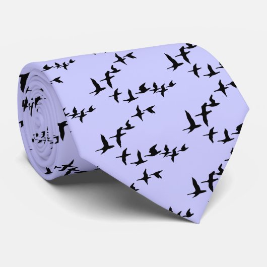 Stropdas van het Zuid-Geese patroonpatroon vliegen (Opgerold)