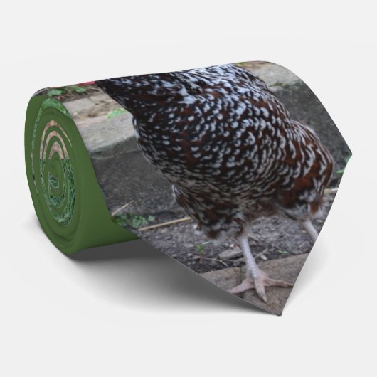 Stropdas van kippen voor mannen (Opgerold)