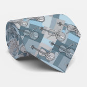 Stropdas van kleurrijke Violins (Opgerold)