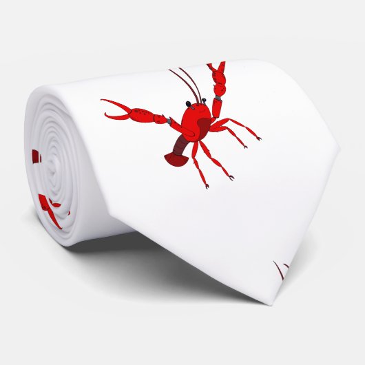 Stropdas van langoesten (Opgerold)