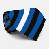 Stropdas van lederen vlag (Opgerold)