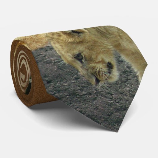 Stropdas van lion en Cubs (Opgerold)