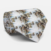 Stropdas van loophonden (Opgerold)