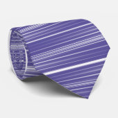 Stropdas van Mannen met blauwe streep (Opgerold)