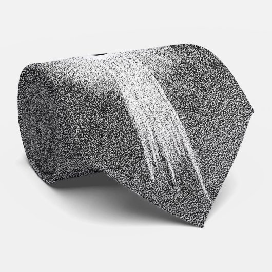 Stropdas van mannen, met zonneclips van 1878 (Opgerold)