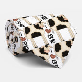 Stropdas van Mannen van de landenkool Silky (Opgerold)