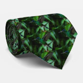 Stropdas van Mannen van Emerald Glow (Opgerold)