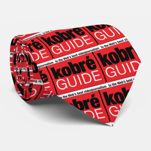 Stropdas van Mannen van KobreGuide (Opgerold)