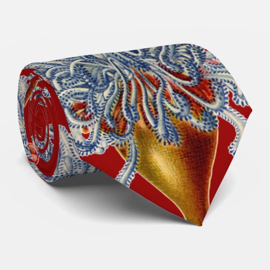 Stropdas van Mannen van Sophonophorae (Opgerold)