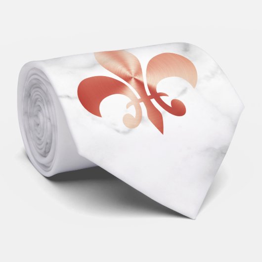 stropdas van marmer-de-lis (Opgerold)