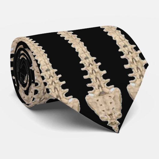 Stropdas van menselijke ruggengraat (Opgerold)