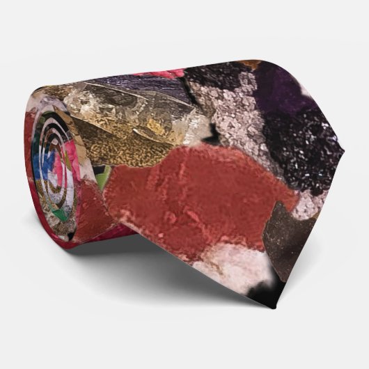 Stropdas van minerale clusters (Opgerold)