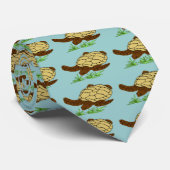 Stropdas van mosterdhoningschildpad (Opgerold)