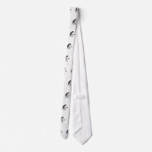 Stropdas van Mustang Horse Mannen (Achterkant)