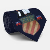Stropdas van ondertekening Romney-Ryan 2012 (Opgerold)