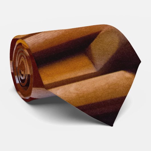 Stropdas van Organische pedalen (Opgerold)