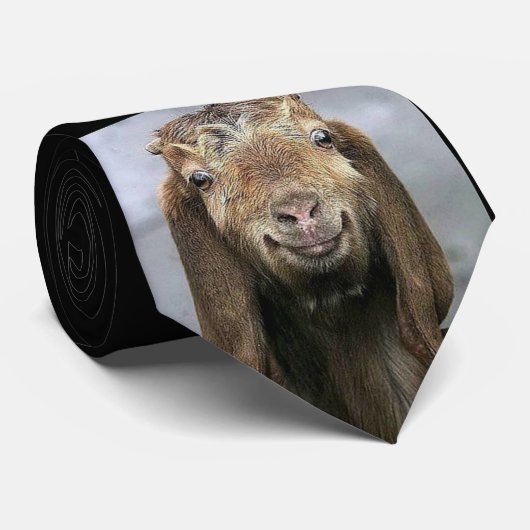 Stropdas van oude geiten - zwart Stropdas (Opgerold)