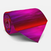 Stropdas van Paarse en rode Mannen (Opgerold)