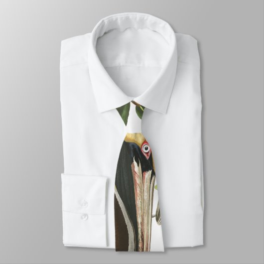 Stropdas van pelicaanse wilde dieren met zeebaars (Gebonden)