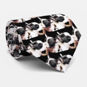 Stropdas van puppies van Franse stierenhonden (Opgerold)