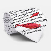 stropdas van rechercheur moordmysterie (Opgerold)