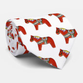 Stropdas van Red Dala Horse (Opgerold)