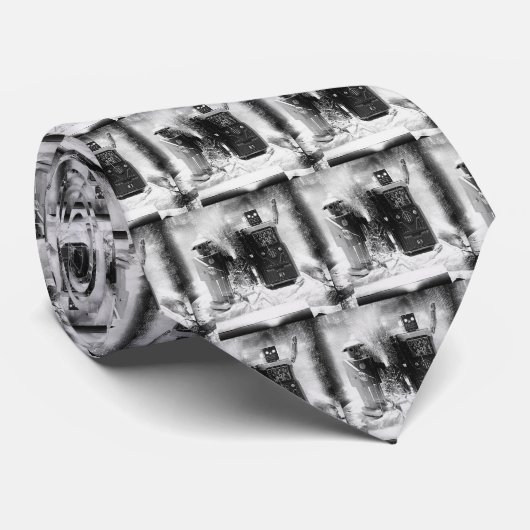 Stropdas van robot (Opgerold)