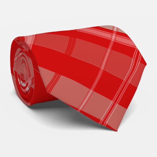 Stropdas van rode of platina (Opgerold)