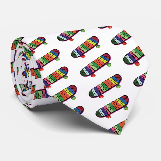 Stropdas van skateboard (Opgerold)