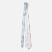 Stropdas van Sneeuwvlokken Mannen (Achterkant)