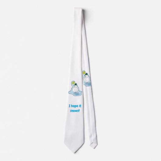 Stropdas van Snowman (Voorkant)