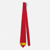 Stropdas van Spaanse vlag (Voorkant)