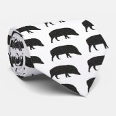 Stropdas van sparkly Varkens (Opgerold)