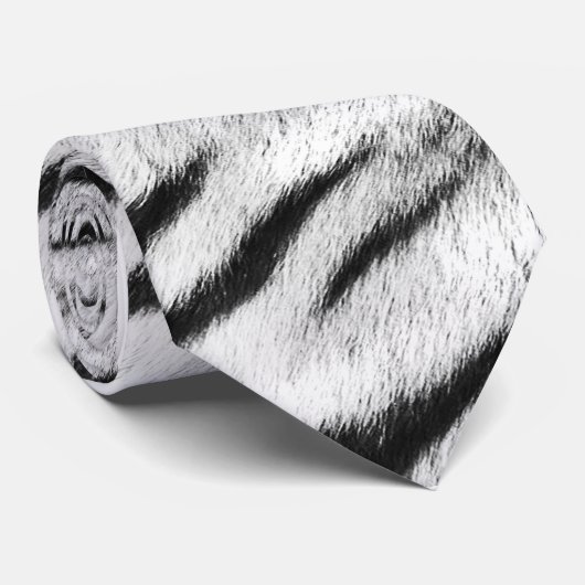 Stropdas van tijgerstreep (Opgerold)