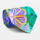 Stropdas van tropische vlinders (Opgerold)