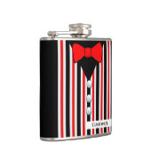 Stropdas van vinylwikkel, geperst, gevlekt heupfles (Rechts)