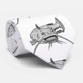 Stropdas van vis (Opgerold)