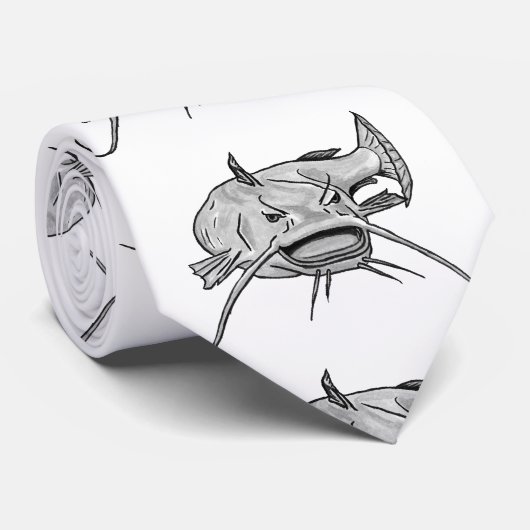 Stropdas van vis (Opgerold)