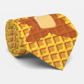 Stropdas van wafel en stroop (Opgerold)