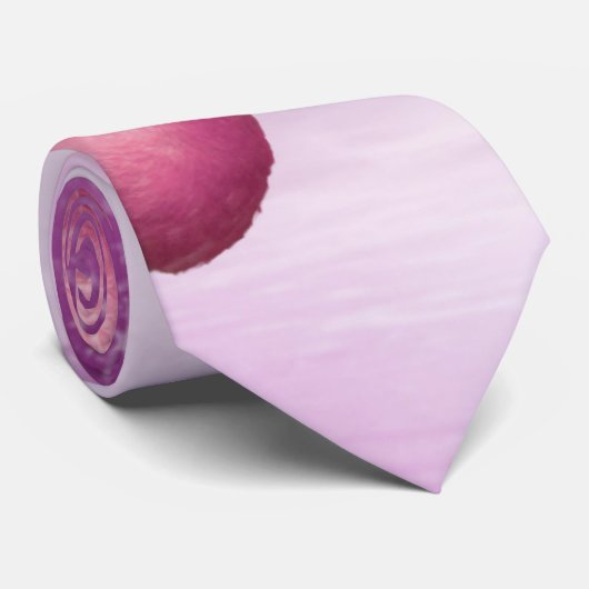 Stropdas van Whimsical Wonderland Pink Flamingos (Opgerold)