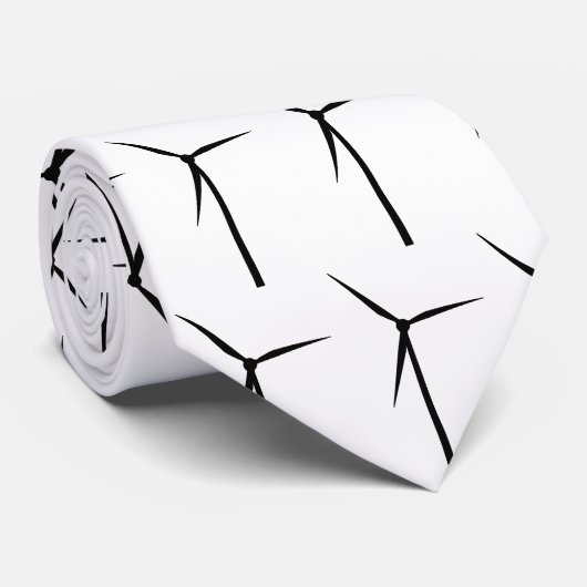 Stropdas van windturbines (Opgerold)