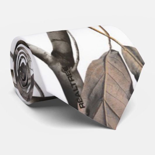 Stropdas van witte boomgaard (Opgerold)