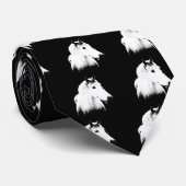 Stropdas van witte paarden (Opgerold)